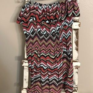 Off the shoulder dress